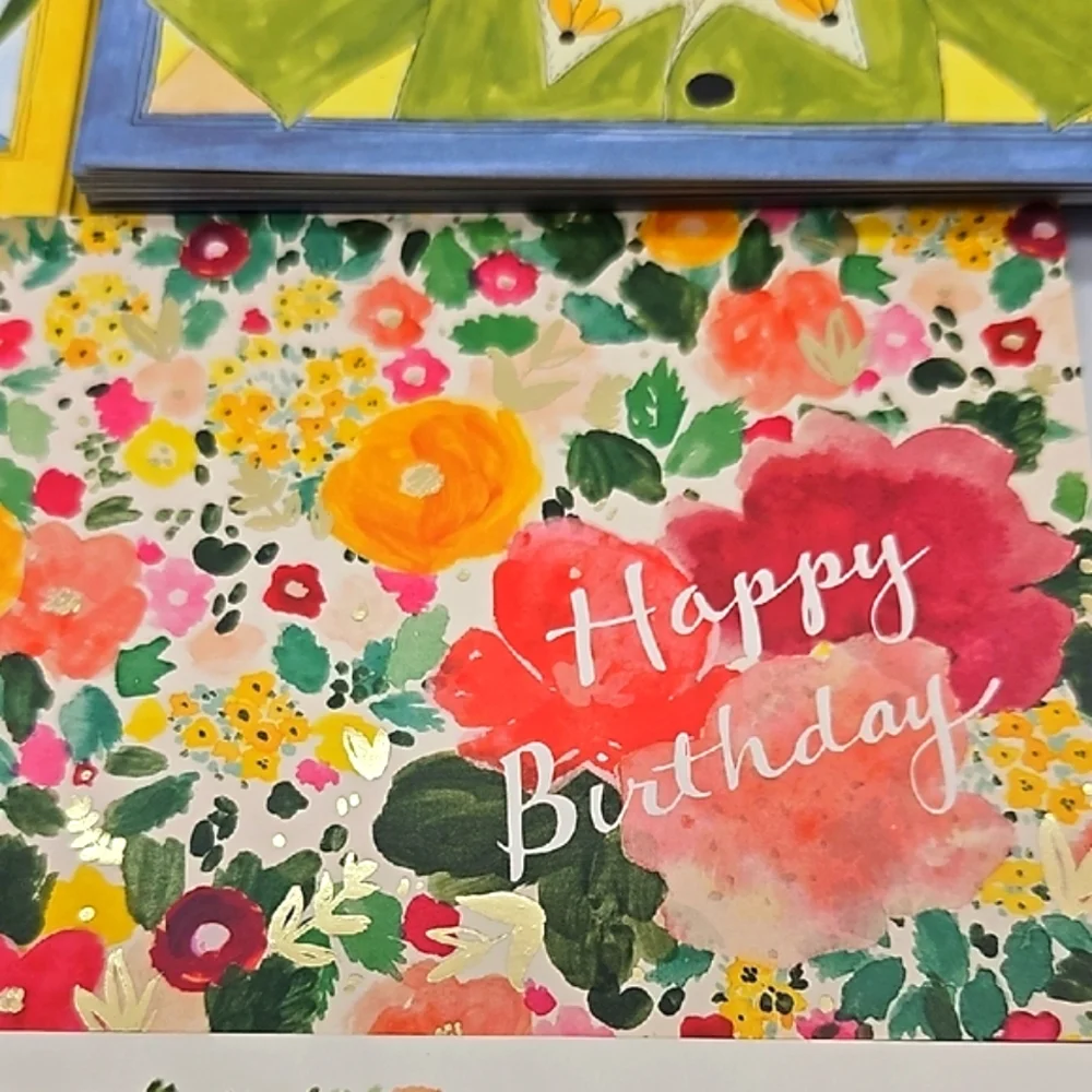 $4 FIRM - Open Box Assorted Note Cards 5 Designs